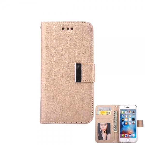 2-in-1 Oracle Style Leather Case Holster for iPhone 6 Plus/6S Plus Light Golden