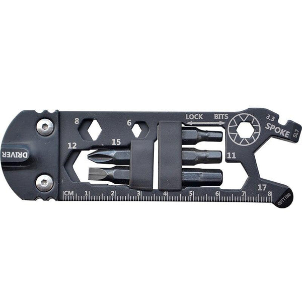 Outdoor EDC Cycling Riding Combination Tool Card Multifunction Bicycle Repair Emergency Hex Wrench Multipurpose Screwdriver Set