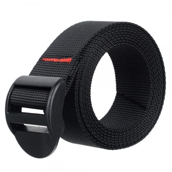 Outdoor Polypropylene Tie Down Strap Tying Webbing Rope with Buckle Black