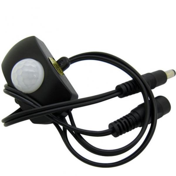 PIR Infared Motion Sensor Switch Controller for LED Strip Light - Black