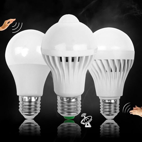 PIR Motion/Sound/Radar Sensor LED Bulb E27 Lamp 3W 5W 7W 9W 12W 110V 220V Led Light Induction Bulb Stair Hallway Night Light Corridor Lamps