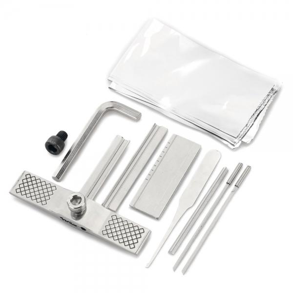 PKXZ-HK-041-02 Stainless Steel Lock Picks Locksmith Tool Set Silver