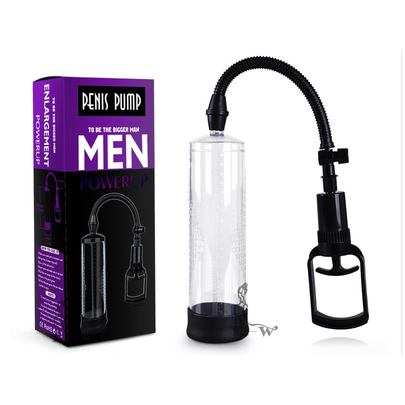 Penis Pump Penis Enlargement Vacuum Pump Penis Extender Man Sex Toys Penis Enlarger Adult Sexy Product for Men