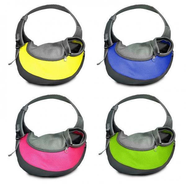 Pet Carrying Cat Dog Puppy Small Animal Sling Front Carrier L/ Rose Pink