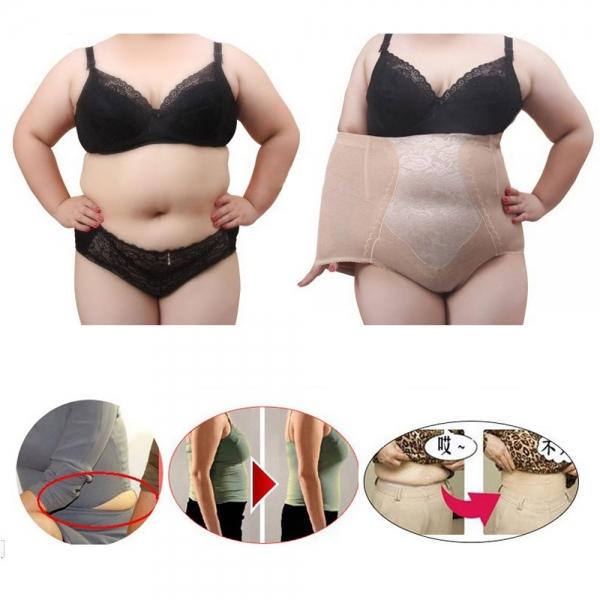 Woman Functional Shapewear Plus Size Hi-Waist Shaping Pants - 4XL