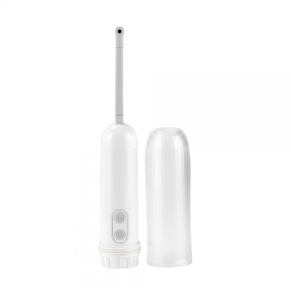 Portable Handheld Electric Travel Bidet with 180 Adjustable Water Pipe for baby Kids Elders White
