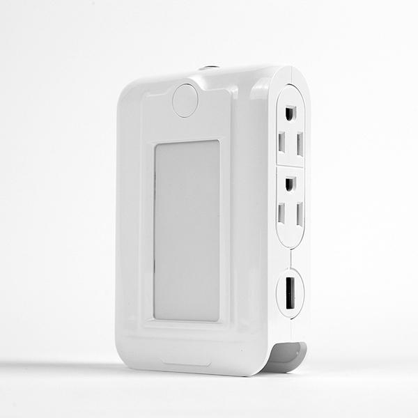 Portable LED Light Control Sensor Night Light (AC110V - 3.1A)