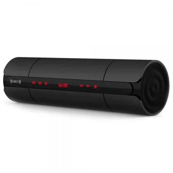 Portable NFC FM HIFI Bluetooth Wireless Stereo Super Bass Speaker Black