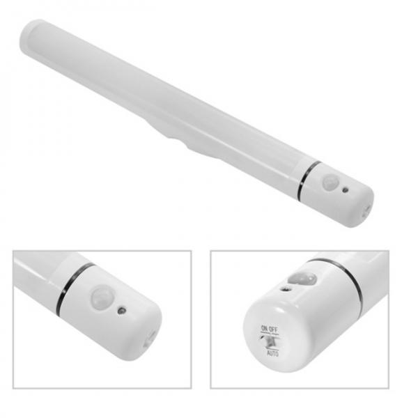 Potable Wireless PIR Motion Sensor LED Closet Night Light Batteries Powered Lamp with Magnetic