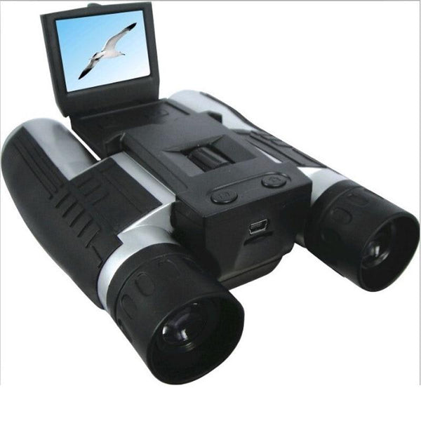 Professional 12x32 HD Binocular Telescope DH 1080P digital Camcorder 2.0'' TFT CMOS 5MP telescope video camera FS608R
