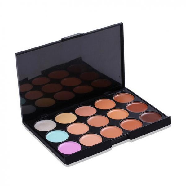 Professional 15 Colors Facial Care Camouflage Makeup Concealer Palette #1