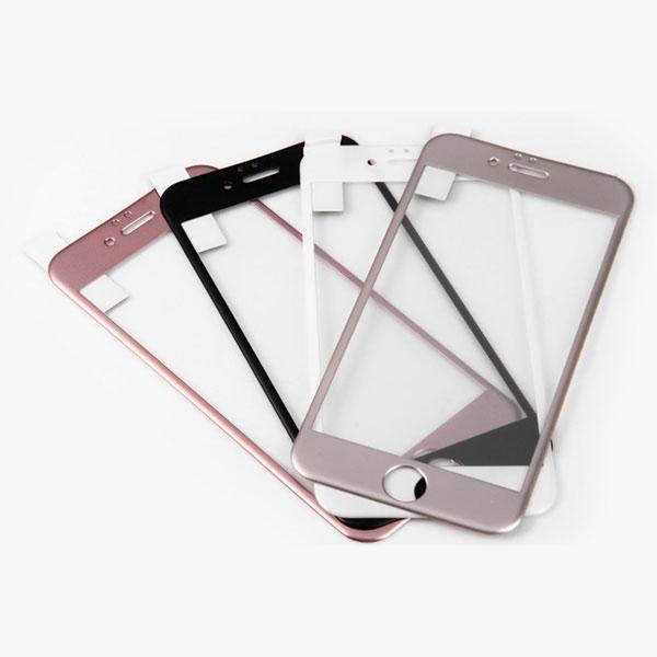 Slim Nano Screen Protector Tempered Glass for iPhone 6/6S Plus White