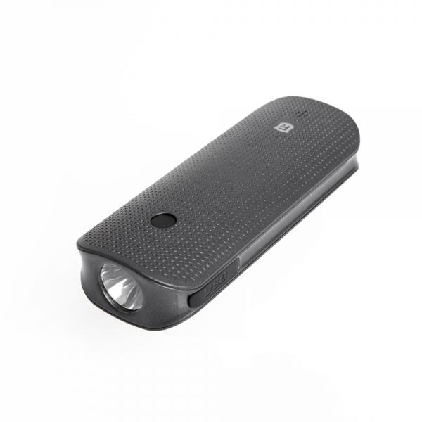 RF-V20 Multifunctional GPS GSM Tracker with 4500mAh Power Bank LED Flashlight - Black