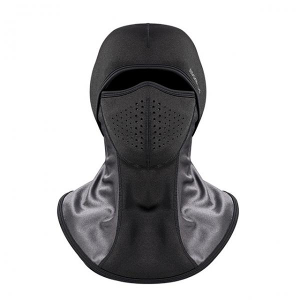 ROCKBROS Autumn Winter Cycling Face Mask Windproof Waterproof Fleece Thermal Scarf Men Women mtb Bike Bicycle Cycling Face Mask - Magician 2
