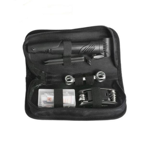 ROCKBROS GJ9814 Multi-function Bike Repair Tools Bag Service Kit with Bag Black