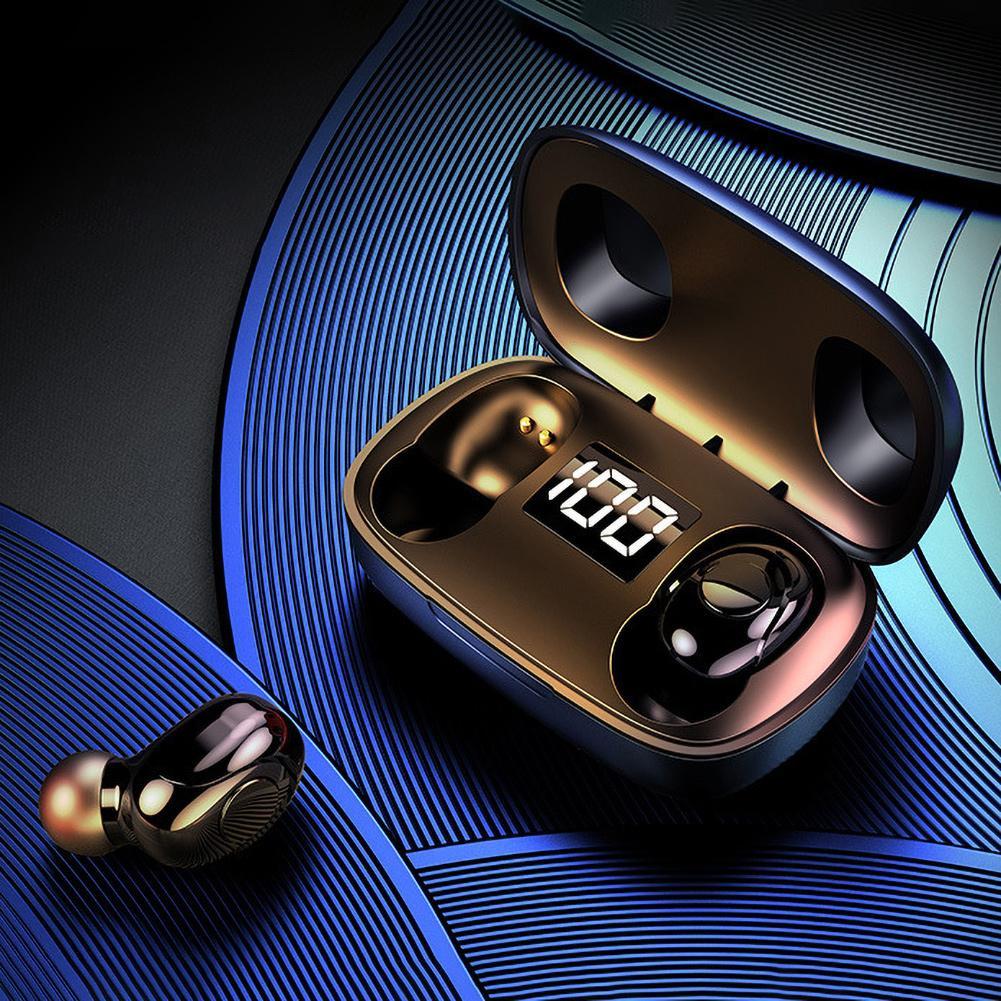 S9 TWS Bluetooth 5.0 Wireless Mini HiFi In-Ear Earphones Earbuds for iOS Android In-Ear Hands-free LED Digital Display