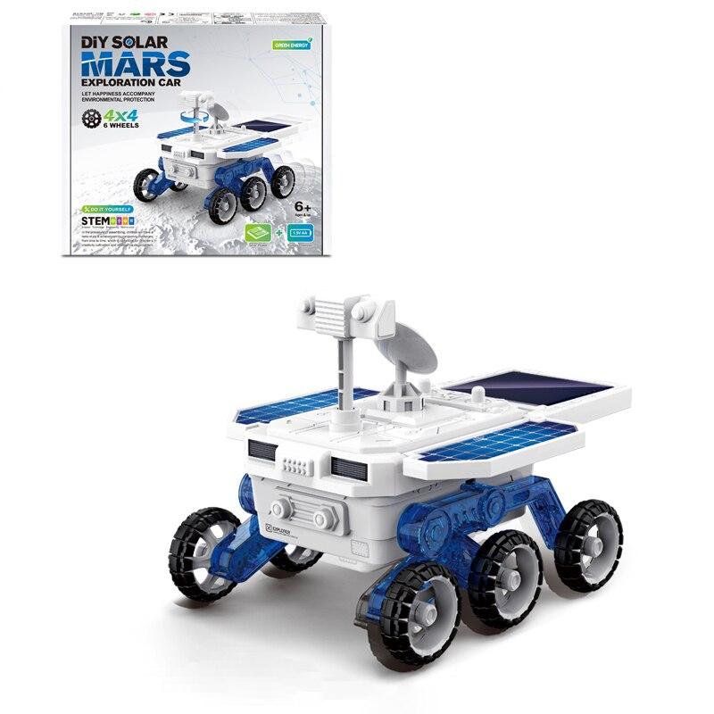STEM Solar Car DIY Climbing Vehicle Educational Engineering Blocks Car Science Kit For Kids Building Toys For Children Gift