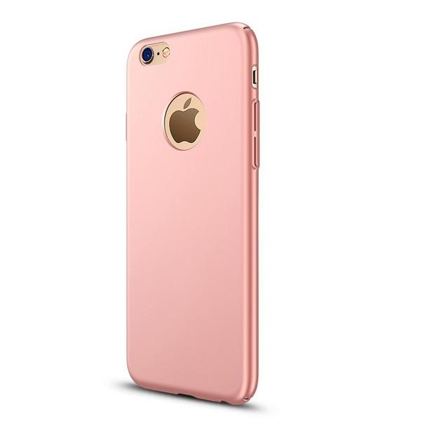 Smooth Ultra Slim Frosted Hard Back Protective Case for iPhone7 Rose Gold