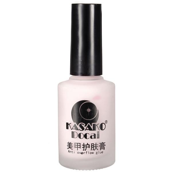 Skin Protected Peel Off Nail Polish Glue Anti-overflow Lubricating Grease Finger Liquid Tape White