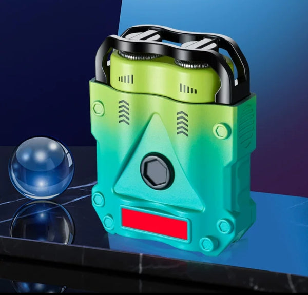 2022 New Iron Man Mecha Mecha 2 in 1 Shaver Lighter