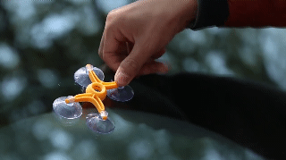 Car Windshield Repair Kit Tools for Quick Fix Auto Glass Cobwebs Bulls-eye Half-moon Star-shaped Crack 20cm Crack Chip Scratch Polishing - Yellow