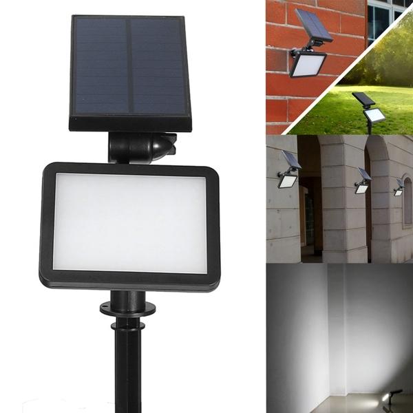 Solar Powered  48 LED Light Wall Light Landscape Flood Light Fence Light