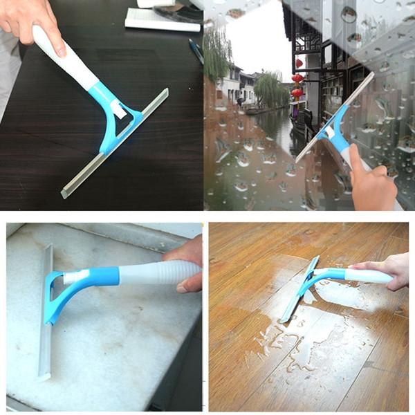 Sprinkling Glass Window Wiper Soap Cleaner Housekeeping Cleaning Brush Random Color
