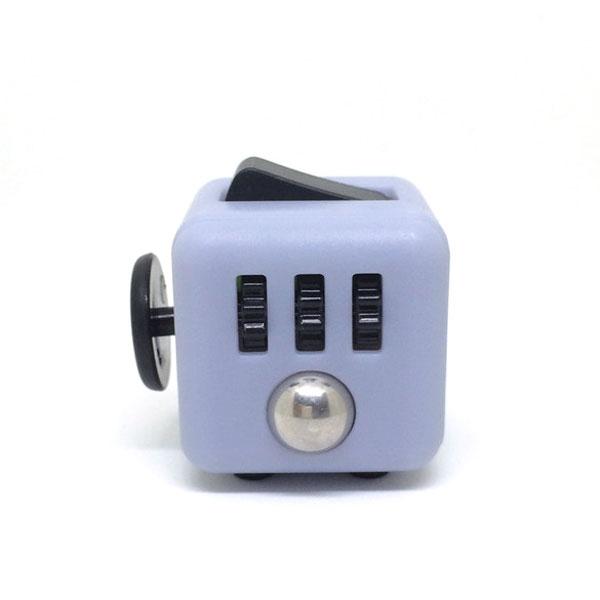 Fidget Magic Spin Cube Stress and Anxiety Reliever Ash Black