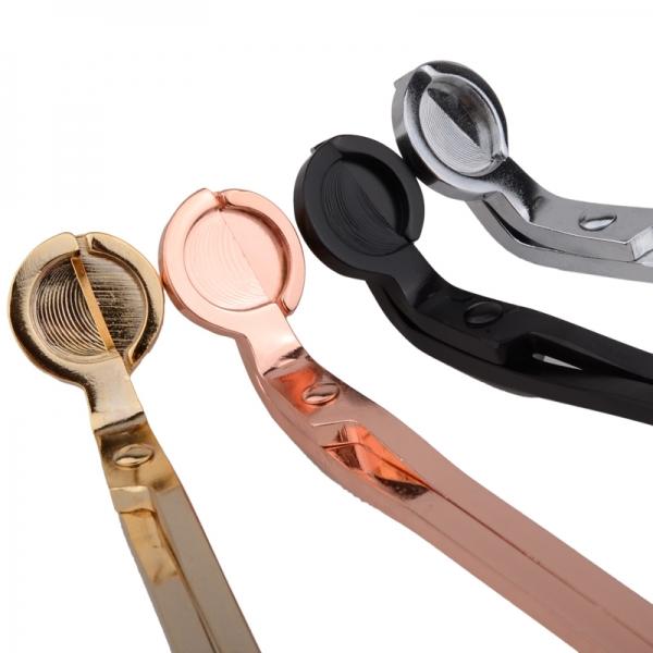 Stainless Steel Candle Wick Trimmer Oil Lamp Cutter Scissors Snuffers ...