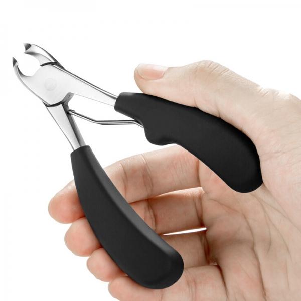 Stainless Steel Precision Toenail Clippers for Thick or Ingrown Toenails