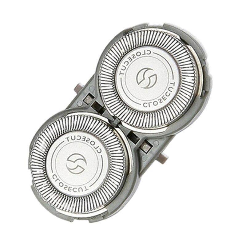 Stainless Steel Universal Razor Blades Shaving Heads with ABS Mount Holder Kit Replacement For Philips HQ46 HQ40 PQ206 PQ202 207