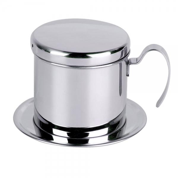 Stainless Steel Vietnam Coffee Pour Over Dripper Maker Filter Single Cup Brewer Press Percolator Home Outdoor Use