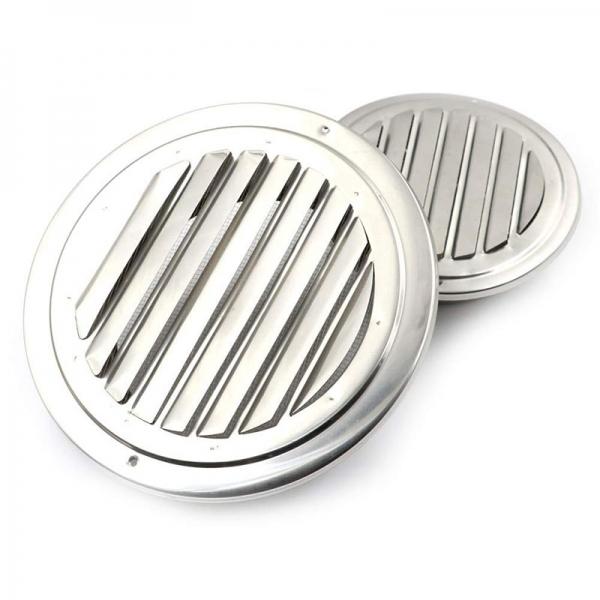 Stainless steel Circle Air Vent Grille Ducting Ventilation Cover for Ceiling Ducting Vent Grille