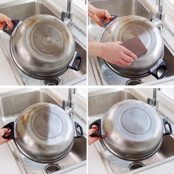 Strong Decontamination Nano Magic Sponge Cleaning Brush Eraser Kitchen Rust Cleaning Tool