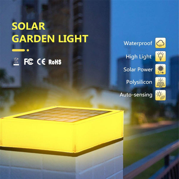 1PC/2PCS Solar Power Light IP68 3000K 6000K RGB Solar LED Light Outdoor Garden Decoration Outdoor Solar Stigma Lights Lamp