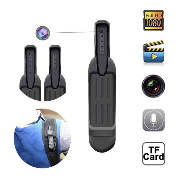 HD 1080P T189 Mini Pen Camera Body Wearable DV Recorder Rechargeable Pocket Recording Cam Security Surveillance Camera