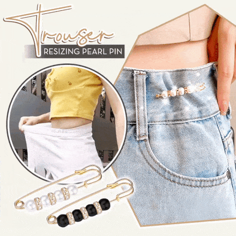 6PCS Trouser Resizing Pearl Pin