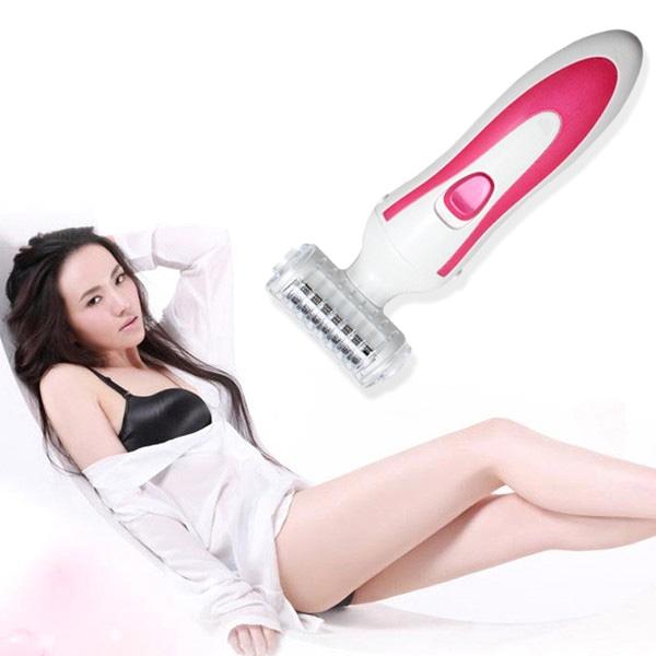 TC6506 Women Electronic Hair Remover Shaver Single Blade Reciprocating Automatic Lady Female Epilator Razor Red