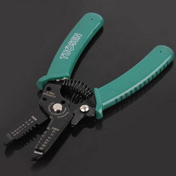 TUOSEN 6inch Multifunctional Cable Wire Strippers Pliers Cutter