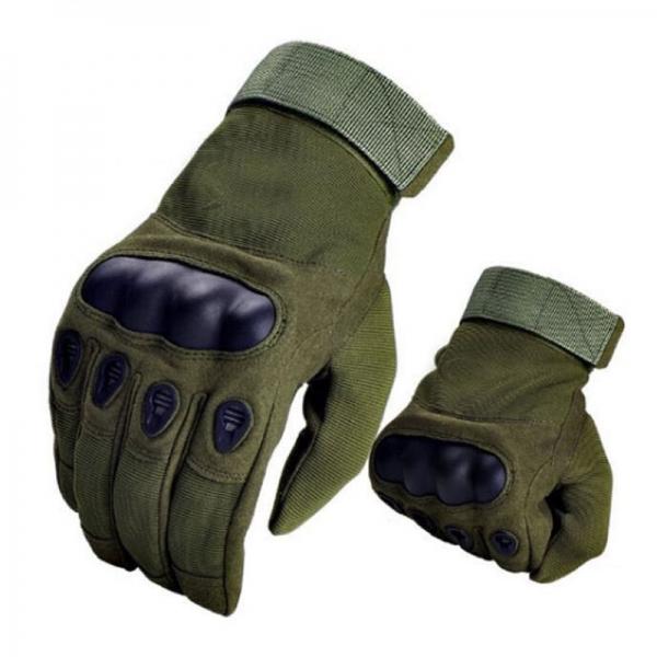 Tactical Military Outdoor Motorcycle Bicycle Airsoft Shooting Hunting Full Finger Gloves Army Green M