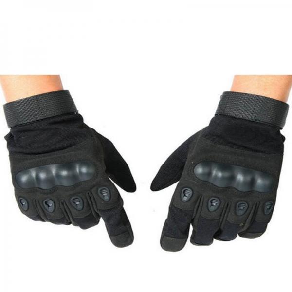 Tactical Military Outdoor Motorcycle Bicycle Airsoft Shooting Hunting Full Finger Gloves Black XL