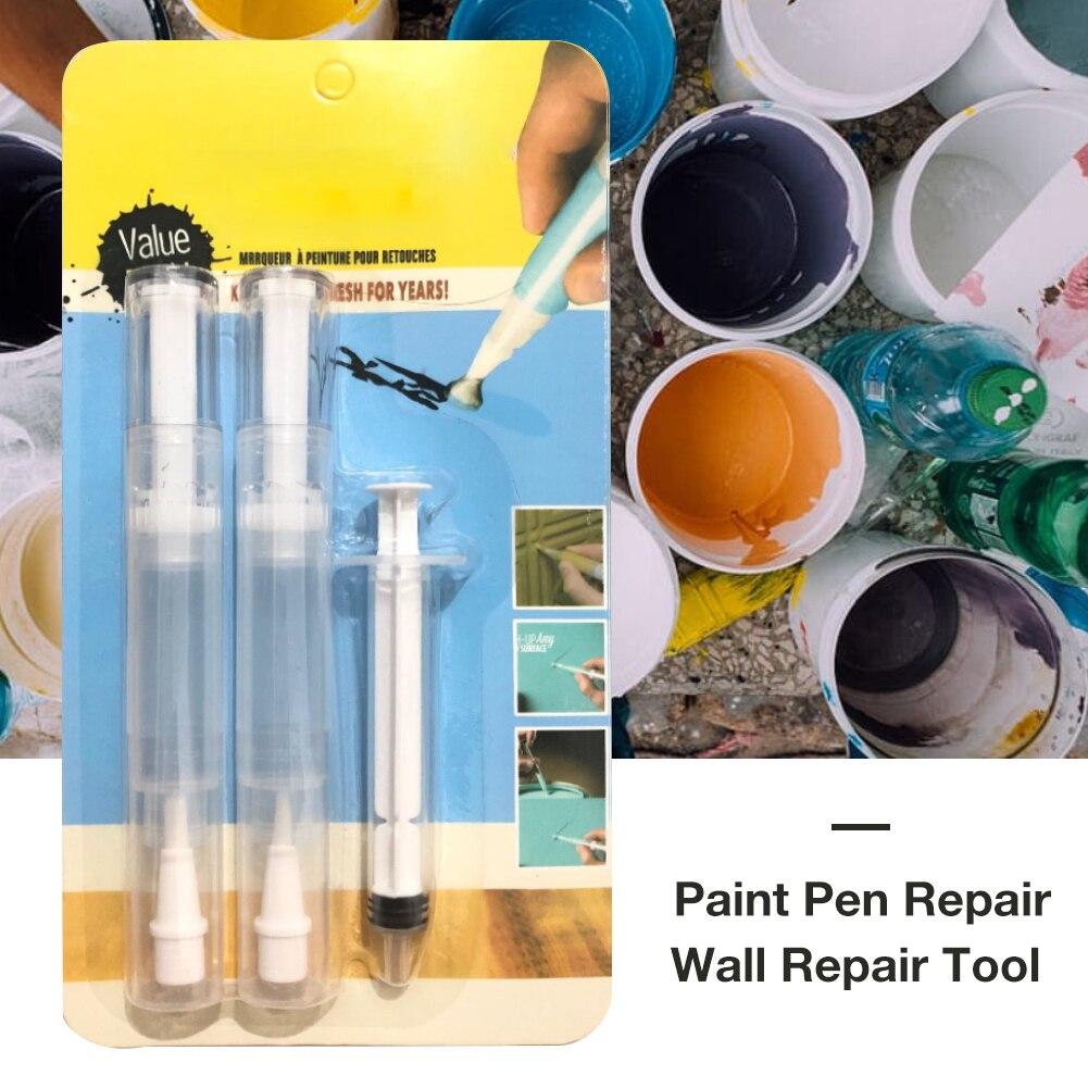 Touch-Up Paint Pen Universal Repair Pen For Wall Furniture Surface Scratch Repair Brush Suction Pen