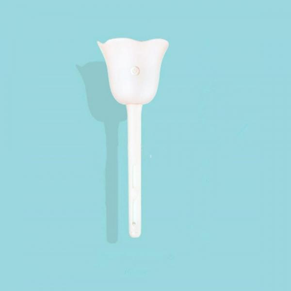 Tulip Flower Shape USB Mini Air Humidifier Purifier Aroma Diffuser White