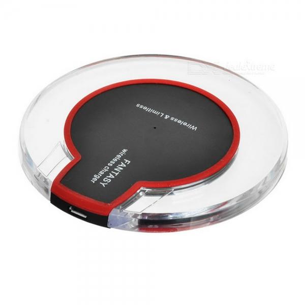 Type-C Qi Wireless Charger Receiver + Wireless Charging Kit for Type-C Mobile Phone Black