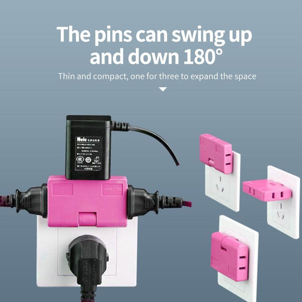 3-in-1 Rotatable Socket Converter (�BUY 1 GET 1 FREE�)