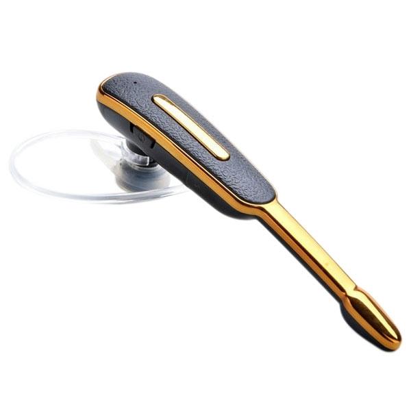HM1000 1-to-2 Business Style Wireless Headset Bluetooth Earphone Black & Golden