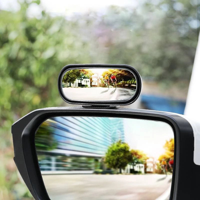 Car Rear View Mirror 360 Degree Adjustable Wide Angle Side Rear Mirrors blind spot Snap way for parking Auxiliary Waterp