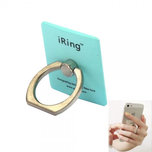 Universal 360Â°Rotate Cellphone Ring Buckle Bracket Holder Blue - stringsmall