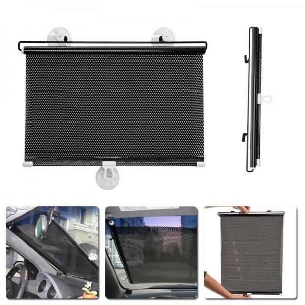 Front and Side windows Universal Retractable Car Windshield Visor Sun Shade Auto Front Rear Side Window Blinds Sun shades Anti UV Sunshades
