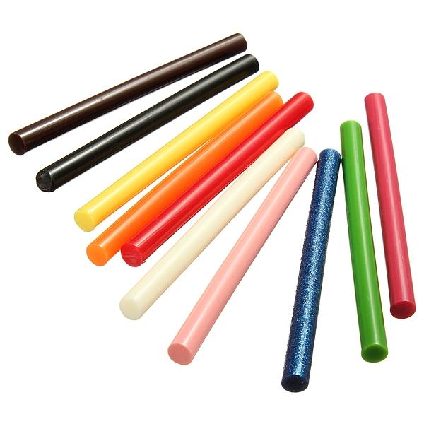 7 x 100mm Vintage Sealing Mix Glue Wax Stick for Melting Gun Red - stringsmall